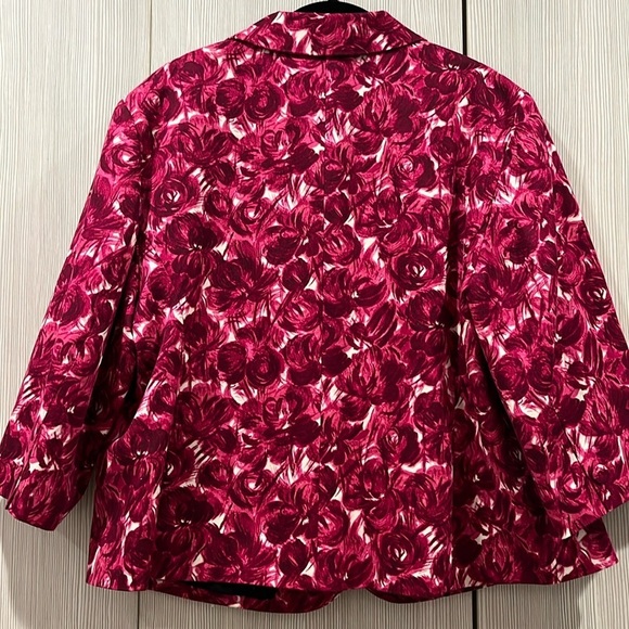 NEW Talbots Woman Petites | Rose‎ Blazer | 20W Petite - Picture 2 of 12